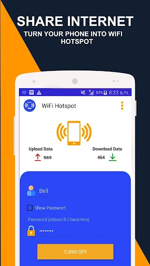 Mobile Hotspot - Tethering Screenshot 2