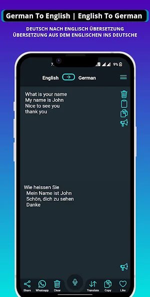 German - English Translator Screenshot 1