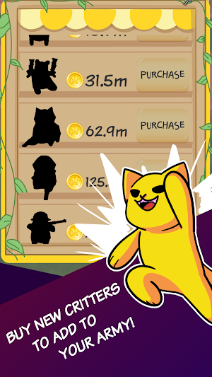 Merge Critters: Idle Tycoon Screenshot 1