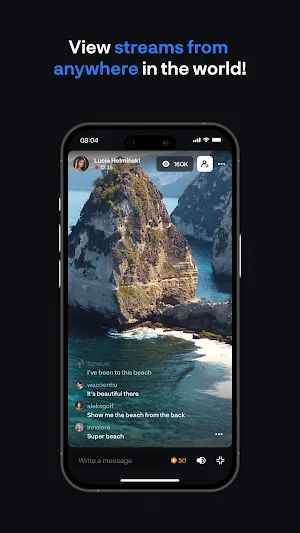 WeeVu: Live Stream Marketplace Screenshot 1