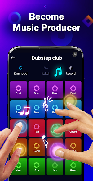 Drumpad: Music & Beat Maker Screenshot 2