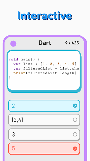 Flutter Quiz - Improve skill Screenshot 3