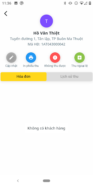 Thu phí vệ sinh Screenshot 1