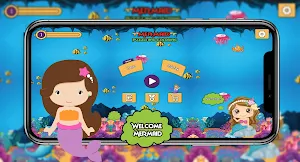 Princess Mermaid Coloring Screenshot 0
