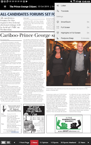 Prince George Citizen Screenshot 1