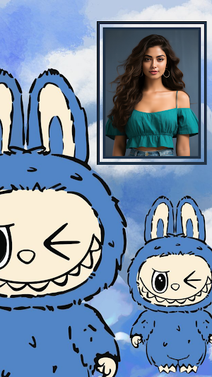 Labubu Photo Frame Screenshot 0