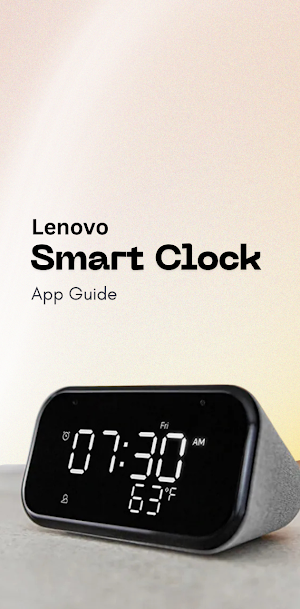 Lenovo Smart Clock app Guide Screenshot 3