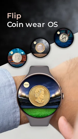 Roll Dice & Flip Coin: Wear OS Screenshot 2