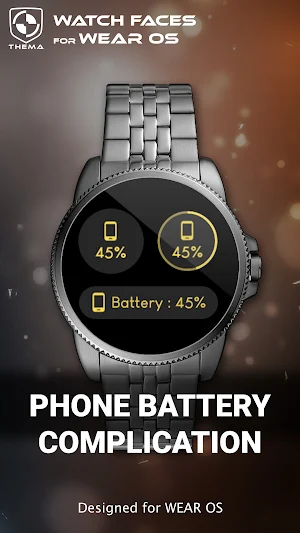 Phone Battery Complication Screenshot 0