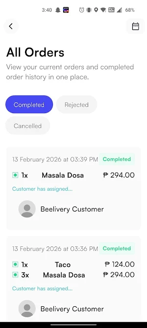 Beelivery Partner Screenshot 3