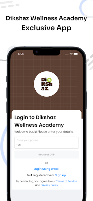 Dikshaz Wellness Academy Screenshot 0