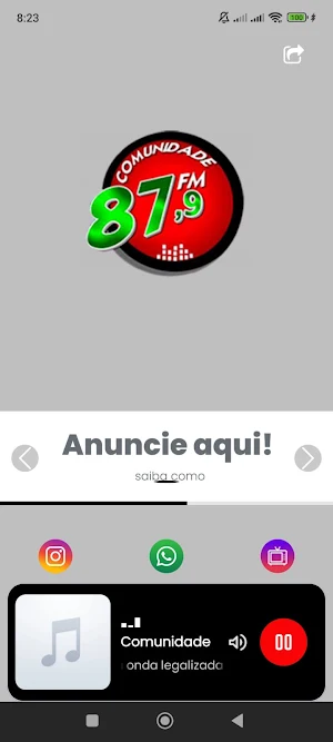 Comunidade FM Screenshot 1