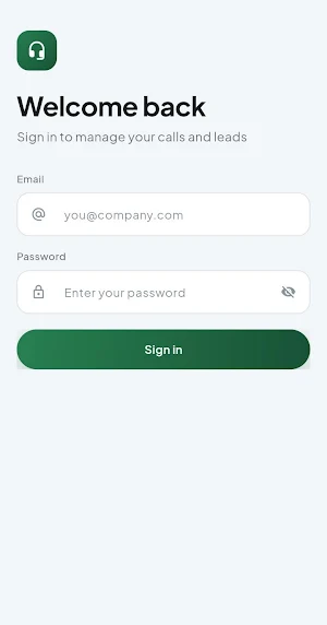 Call Crm Screenshot 1