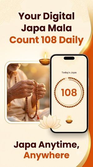 Japa Mala Counter: Digital Screenshot 0