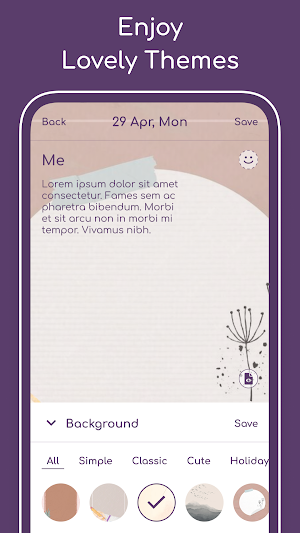 Daily Diary & Dream Journal Screenshot 2