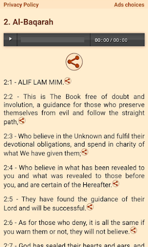Quran - Azerbaijani and English Screenshot 3