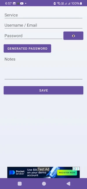 Lockify Password Keeper Screenshot 3