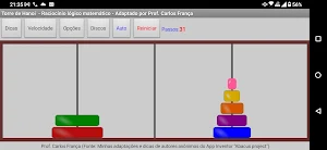 Torre de Hanói e seus desafios Screenshot 2