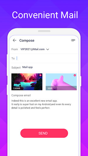 Emails: All email in one Screenshot 2