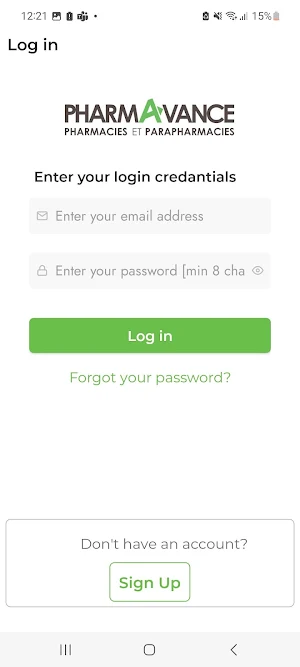 Pharmavance Screenshot 1