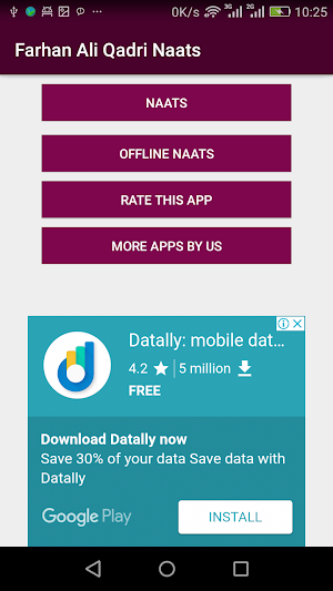 Farhan Ali Qadri Naatein 300+ Screenshot 0