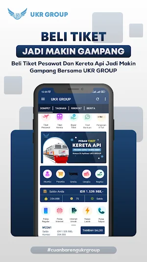 UKR Group: Agen Pulsa Nasional Screenshot 1