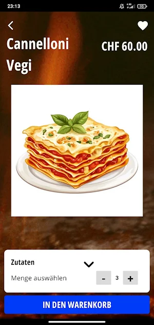 Nosch Holzofen Pizza Kurier Screenshot 2