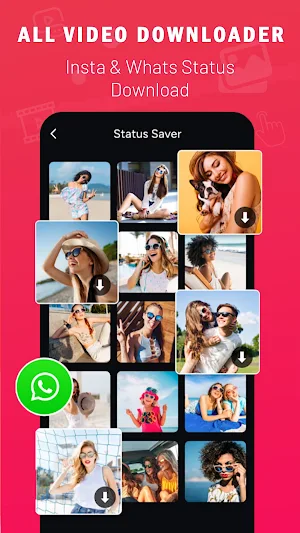 Vidmy Video Downloader, Player Screenshot 1