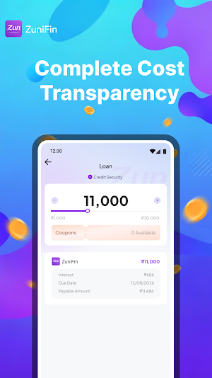 ZuniFin - Personal Credit Screenshot 2