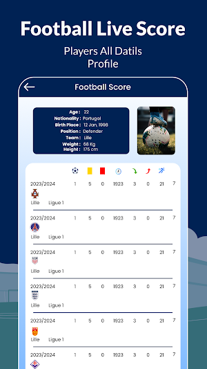 Live Football Scores & News Screenshot 3