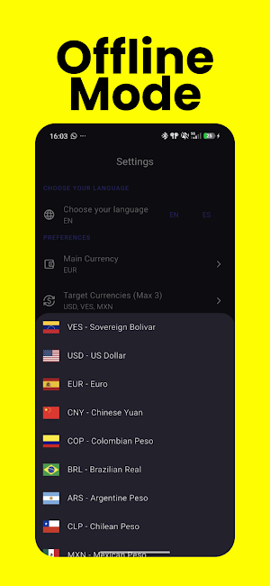 Currency Converter: Real Rates Screenshot 1