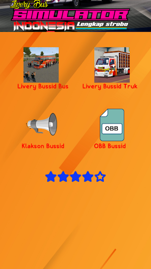 Livery Bus Simulator Indonesia Lengkap Strobo Screenshot 1