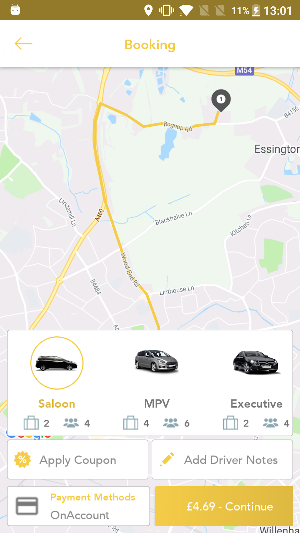 Chauffeur Exchange Screenshot 3