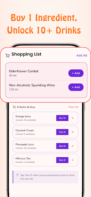 Mocktail Mix - Drink Recipes Screenshot 2