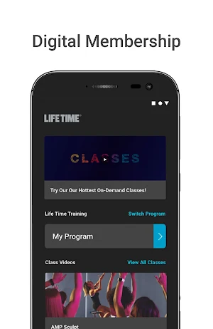 Life Time Member App Screenshot 1