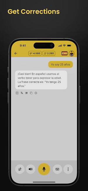 Teacher AI - Language Practice Screenshot 3