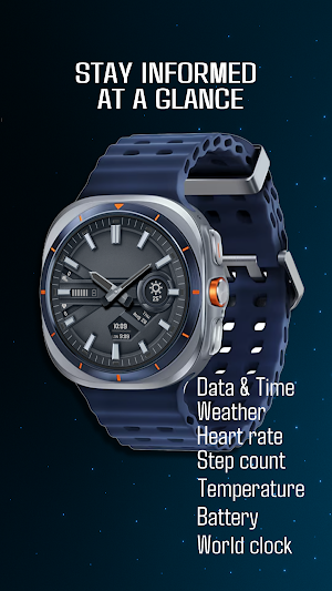 NightVision: Analog watch face Screenshot 3