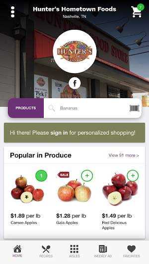 Hunter's Hometown Foods Screenshot 0