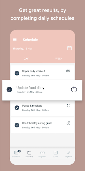 Kirsten Hel Fitness Coach Screenshot 2