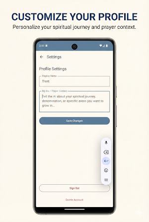 Faith Companion: Bible AI Chat Screenshot 1
