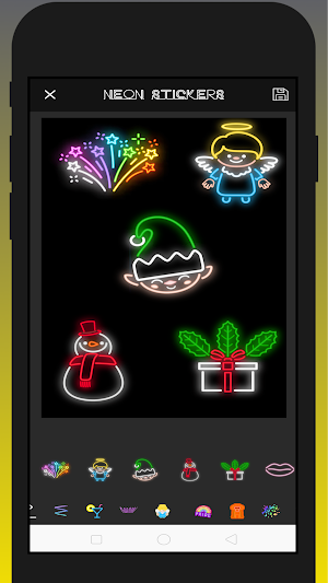 Photolia - Neon Photo Editor Screenshot 1