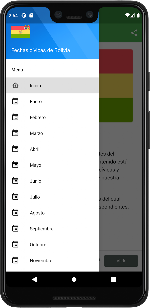 Fechas Civicas de Bolivia Screenshot 1