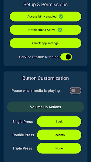 Volume Buttons Extended Screenshot 1