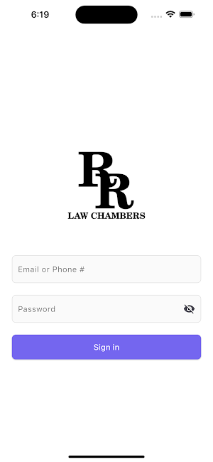 R R Law Chambers Screenshot 1