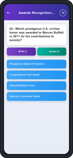 Warren Buffett Trivia Quiz Screenshot 3