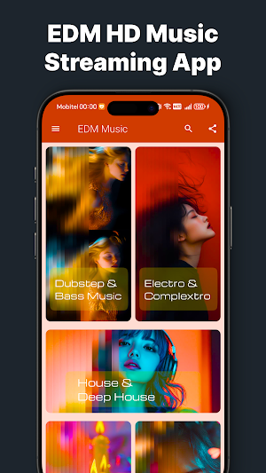 EDM Music App Screenshot 0