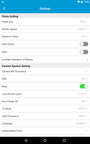 MAPIR Survey3 Control Applicat Screenshot 2