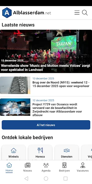 Alblasserdam.net Screenshot 0
