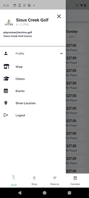 Sioux Creek Golf Course Screenshot 3