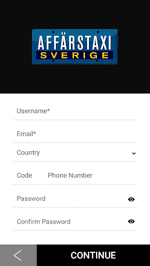 Affärstaxi Sverige AB Screenshot 2